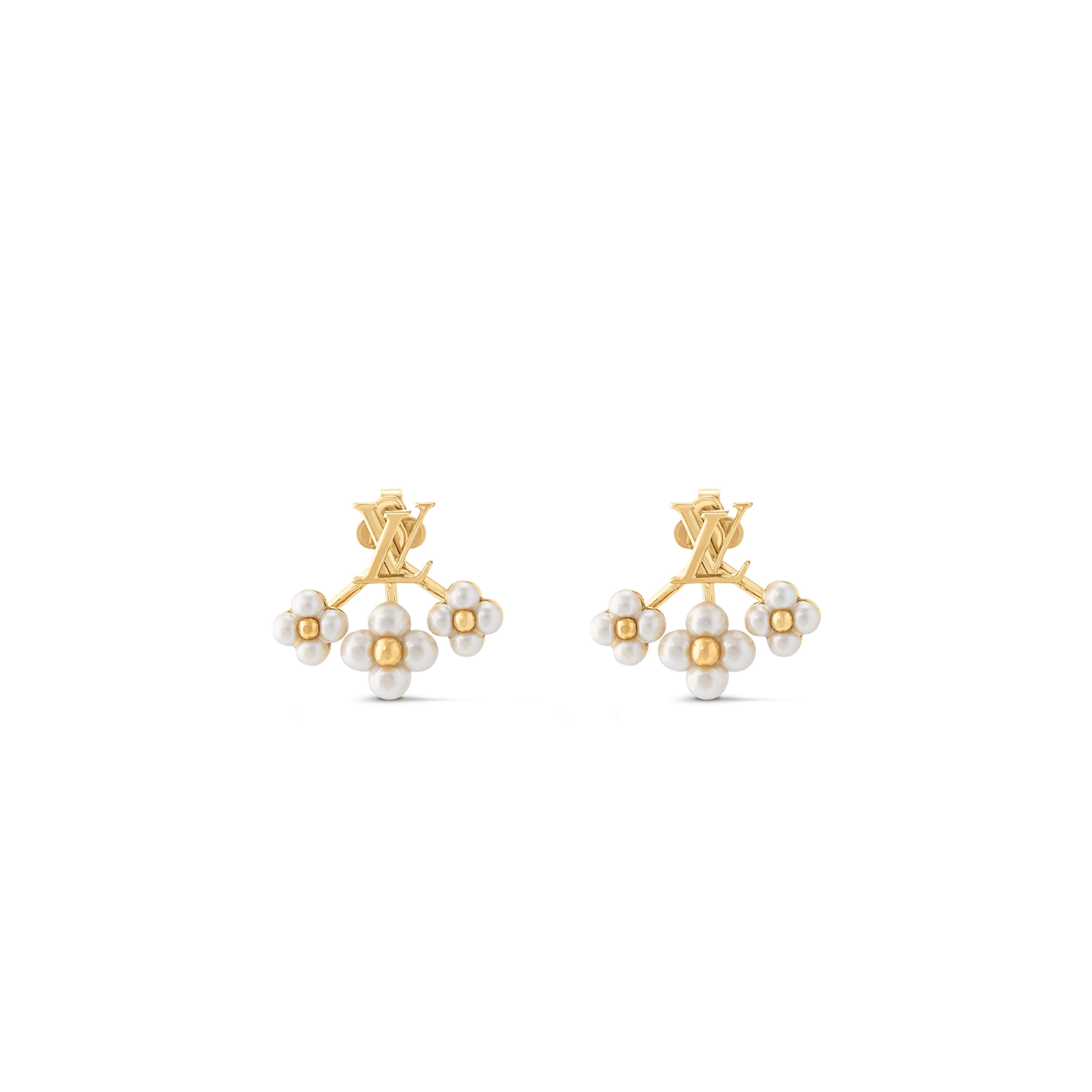 l**is V*t*n lv floragram earrings m00970